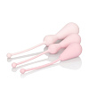 Розовый набор из 3 вагинальных кегель-массажёров разного размера California Exotic Novelties Weighted Silicone Kegel Training Kit SE-4807-05-3