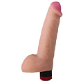 Реалистичный мультискоростной вибратор телесного цвета LOVETOY (А-Полимер) 802700 (20,5 см)