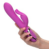 Лиловый вибратор с клиторальным зайчиком California Exotic Novelties Enchanted Bunny SE-0649-15-3