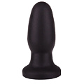 Чёрная овальная пробочка на ножке LOVETOY (А-Полимер) 426400 (10 см)