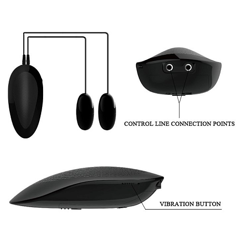 Телесная пышная попка с двумя входами и вибрацией Baile BM-009173Z-1