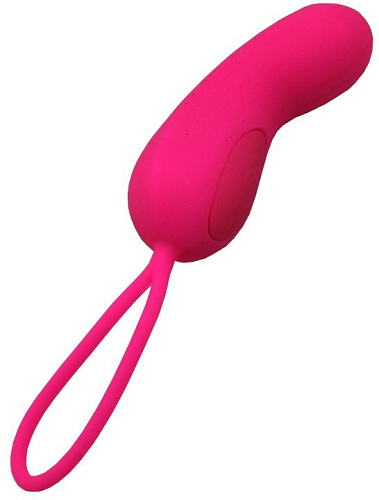 Розовое виброяйцо с пультом ДУ и 12 видами вибрации Baile Clyde BI-014236-1