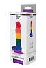 Разноцветный фаллоимитатор-реалистик Dream Toys COLOURFUL DILDO 21694 (21,5 см)