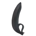 Чёрный анальный стимулятор Bior toys Anal Banana SEM-55035 (16 см)
