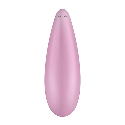 Розовый вакуум-волновой стимулятор Satisfyer Curvy 3+J2018-107-2