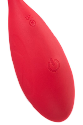 Красное виброяйцо Levett Alina 19009