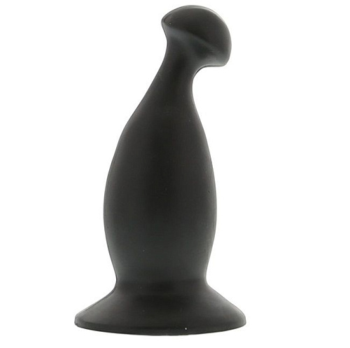 Чёрный массажёр простаты или точки G Seven Creations PURE ANAL G BUTT PLUG  06-233-BLK-BCD