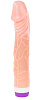 Вибратор  с богатым рельефом телесного цвета Baile Pleasure Fantasy BW-001009
