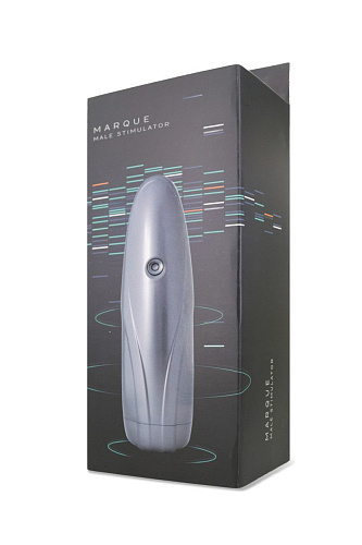 Мастурбатор с 7 режимами ротации в сером цвете Seven Creations 16-60WDG-MAGBX