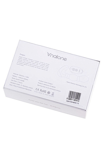 Чёрный вибромассажёр простаты Nalone Dragon CS-BO29