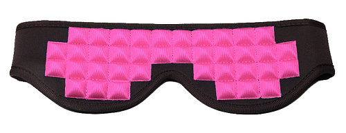 Розово-чёрная маска на глаза PicoBong See No Evil Blindfold PB7076