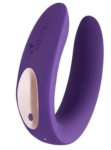 Многофункциональный стимулятор для пар фиолетового цвета Satisfyer Partner Toy Plus J2008-3-P