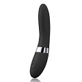 Чёрный вибромассажёр Lelo Elise 2 Black LEL7671 (22 см)