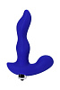 Синий силиконовый вибростимулятор простаты ToyFa Stroman 359002 (14,5 см)