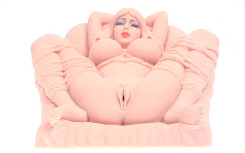 Мини-кукла телесного цвета с вагиной без вибрации KOKOS ERICA  M10-003-7