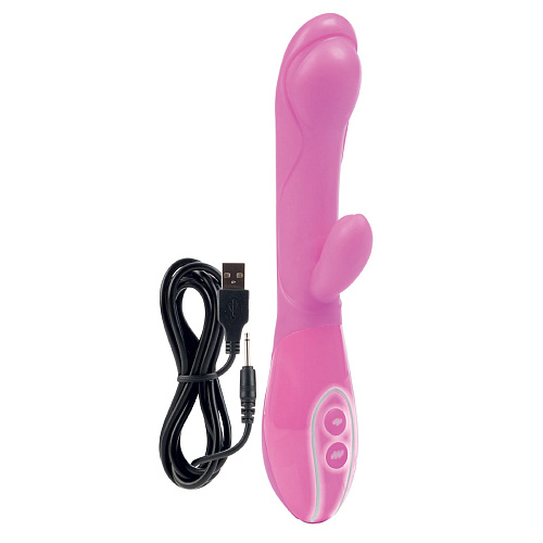 Розовый вибратор California Exotic Novelties Body Soul Bliss Pink SE-0699-10-3 (21 см)