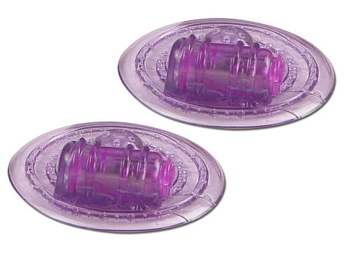 Фиолетовые вибромассажеры для груди Pipedream PD2335-00