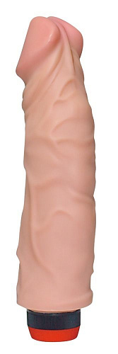 Вибратор с рельефом телесного цвета Orion Pascha 05567690000