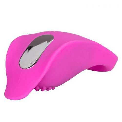 Ярко-розовое эрекционное виброкольцо California Exotic Novelties Silicone Rechargeable Teasing Enhancer SE-1841-10-3