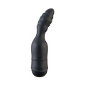 Чёрный анальный вибратор из силикона ToyFa 901327-5 (11,4 см)