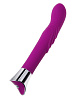 Лиловый стимулятор точки G с вибрацией JOS KIKI 783010 (21,5 см)