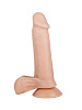 Реалистичный имитатор члена телесного цвета на присоске Сумерки богов №2 101-02 BX DD (16 см)