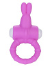 Розовое виброкольцо для пениса Lovetoy Power Rabbit Clit Cockring LV1423-pink