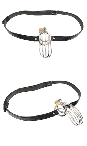 Стальной пояс верности для мужчин Pipedream The Prisoner PD3668-23