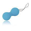 Голубые вагинальные шарики Fun Toys Gballs2 App FT10134