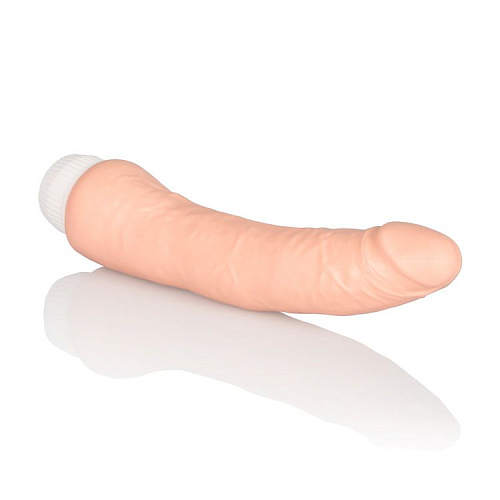 Вибратор телесного цвета California Exotic Novelties Hygienically Superior Vibes Long John LSE-0755-20-2 (22 см)