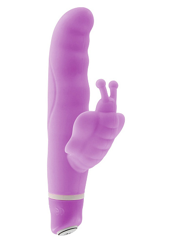 Фиолетовый силиконовый вибратор Vibe Therapy MONARCH V009R9X042P9 (15 см)