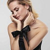 Чёрные ленты для связывания Bijoux Indiscrets SILKY SENSUAL HANDCUFFS 0071