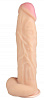 Телесный реалистичный фаллоимитатор Сумерки богов Flex Fix Sistem №51 3205-51 BX DD (23,5 см)