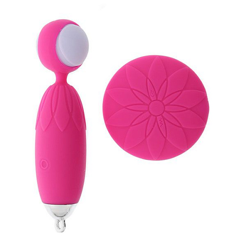 Розовый вибростимулятор с функциями ротации и вибрации Gox DODO PINK 380001