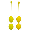 Набор вагинальных шариков-лимонов California Exotic Novelties Kegel Training Set Lemon SE-1290-30-3