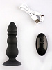 Чёрный конический анальный виброплаг Сумерки богов 3652-01 BX DD (11,3 см)