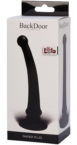Чёрный анальный стимулятор Lola toys Rapier Plug 511570lola (15 см)