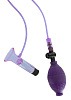 Фиолетовый клиторальный стимулятор с вибрацией Toy Joy PUSSYPUMP 3006009227