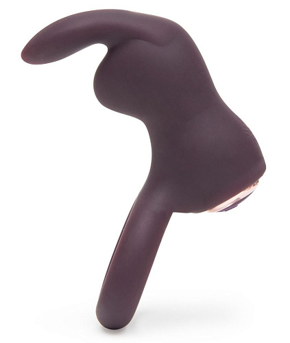 Фиолетовое эрекционное виброкольцо Fifty Shades of Grey Lost in Each Other Rechargeable Rabbit Love Ring FS-69141