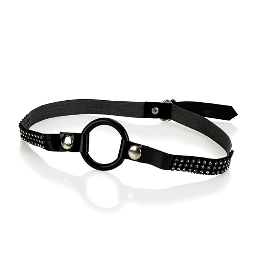 Кляп со съёмными кольцами California Exotic Novelties Bound By Diamonds Open Ring SE-2656-55-3