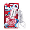Прозрачное эрекционное кольцо с вибрацией Screaming O DOUBLE O 8 CLEAR DBL08-C-101