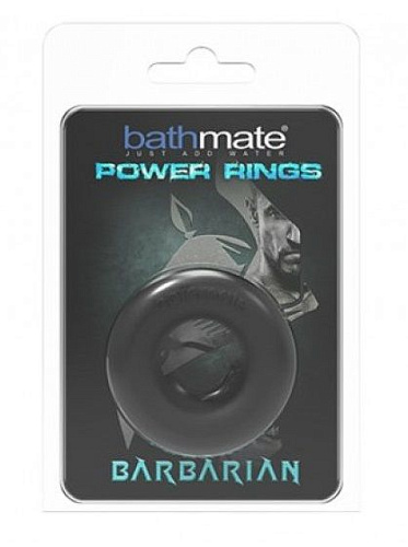 Чёрное эрекционное кольцо Bathmate Barbarian BM-CR-BA