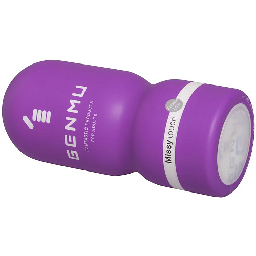 Мастурбатор белого цвета с реалистичным тоннелем Genmu Missy Touch GM00032