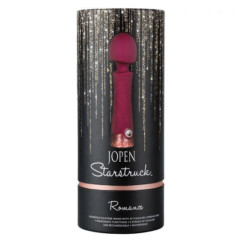 Фиолетовый жезловый вибромассажёр Jopen Starstruck Romance JO-8015-10-3