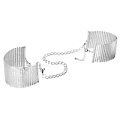 Серебристые наручи-браслеты Bijoux Indiscrets Desir Metallique Handcuffs 0200