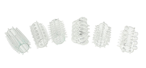 Прозрачная насадка Toy Joy POWER PENIS SLEEVE 3006010024 №1