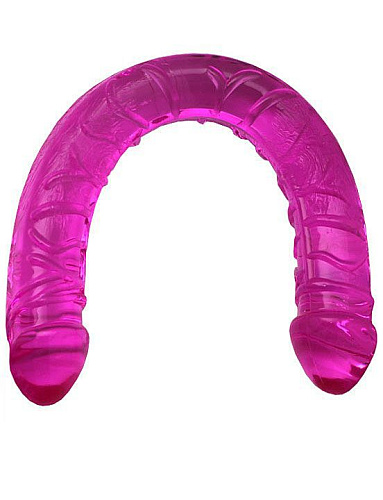 Розовый двусторонний фаллоимитатор Eroticon Twin Peaks 31034 (33,5 см)