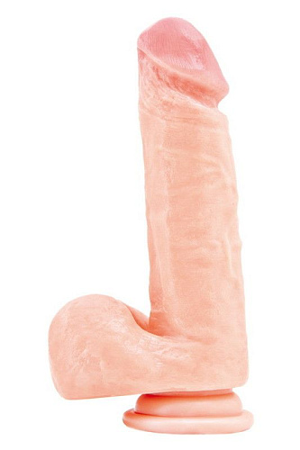 Телесный фаллоимитатор-реалистик ToyFa RealStick #201 962001 (19 см)