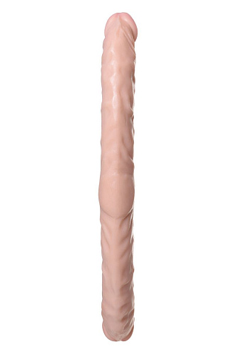 Двусторонний телесный фаллоимитатор ToyFa Realstick Nude 582011 (34 см)