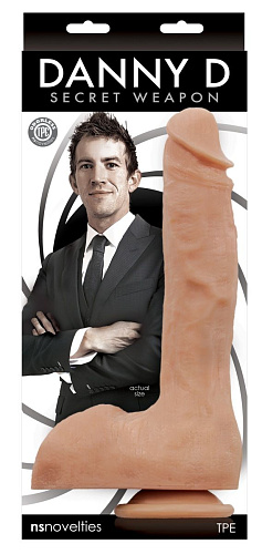 Телесный фаллоимитатор на присоске NS Novelties Secret Weapon NSN-0815-11 (28 см)